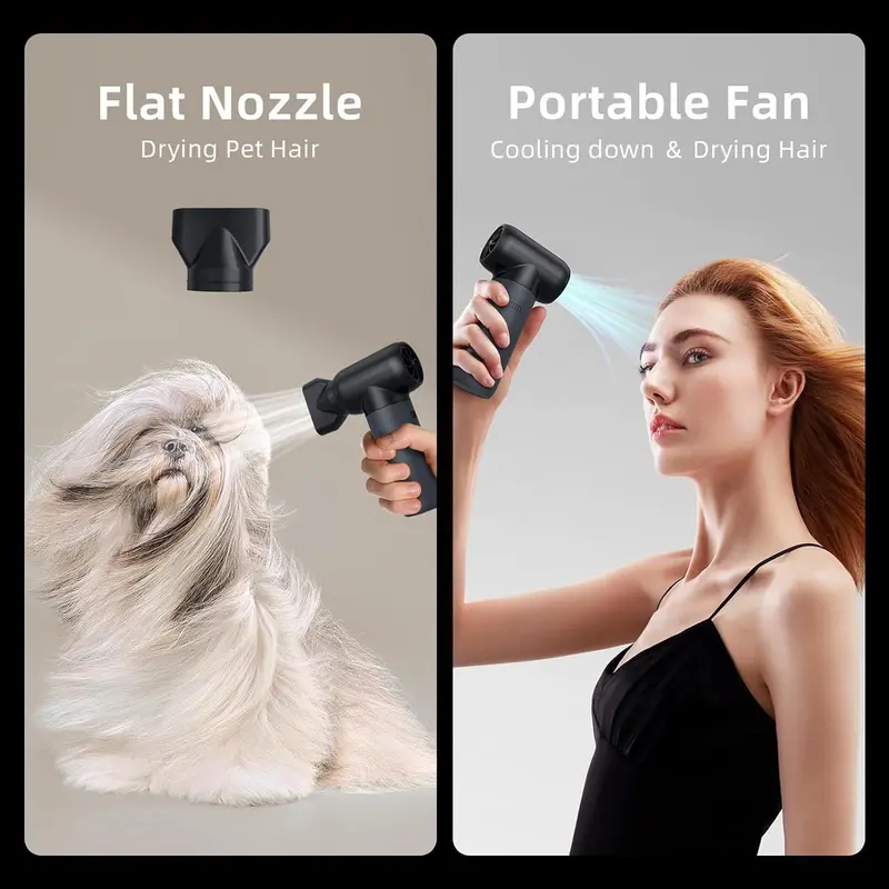 USB Rechargeable Electric Air Duster, 3-speed Wind Speed Up To 180000RPM Electric Air Blower, Adjustable Cordless Blower for Home & Car 5