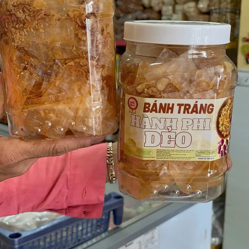 (500Gr) COMBO 2 HŨ BÁNH TRÁNG HÀNH PHI DẺO 2