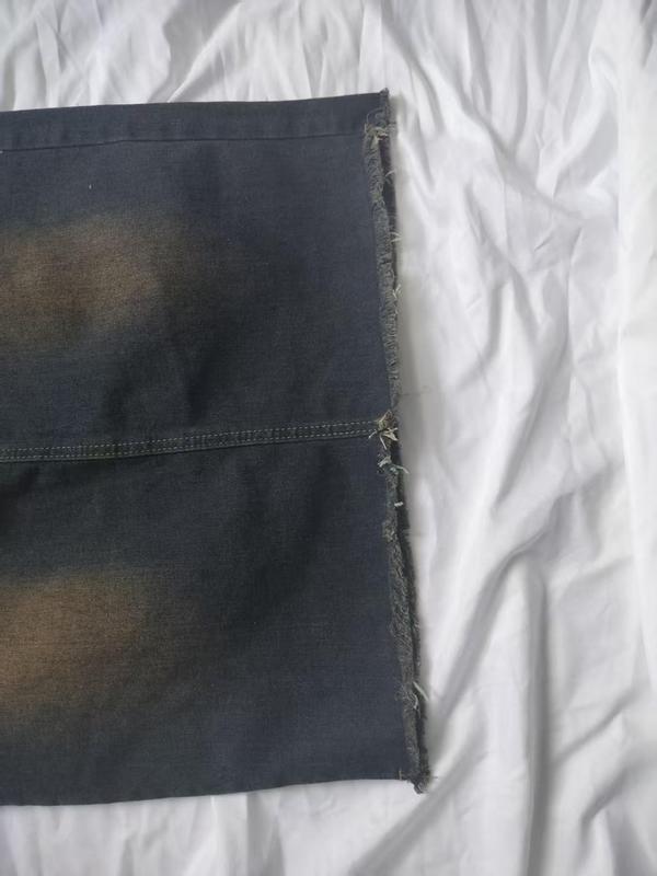 Women's Denim Skirt, Fashion Casual Knee Length Skirt for Daily Outdoor Wear, Ladies Bottoms for Summer 5