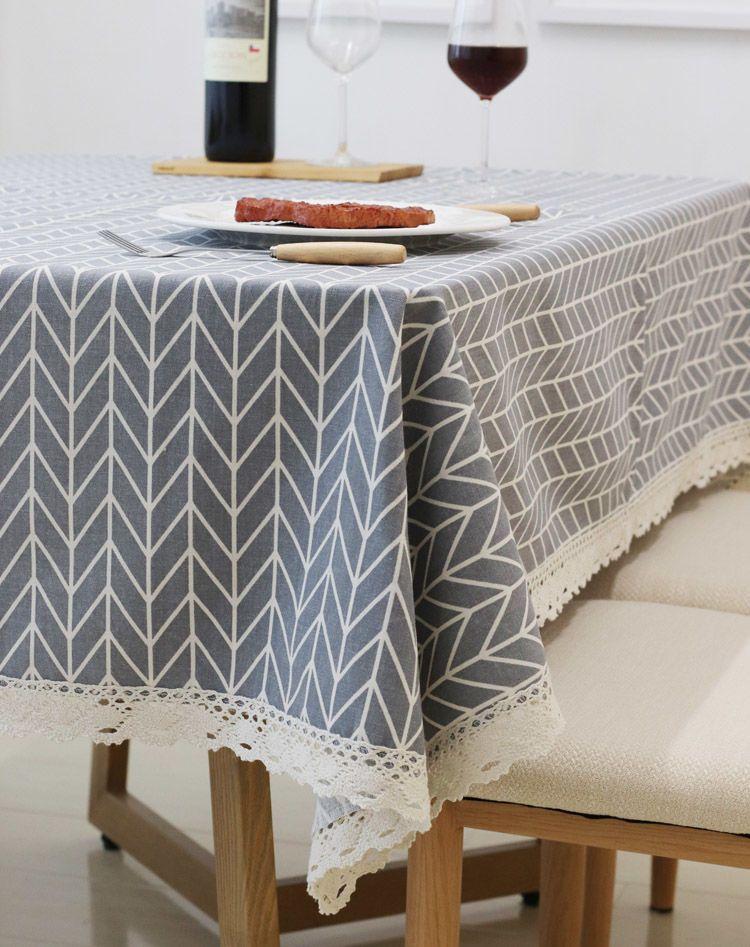 Product Introduction of Khăn trải bàn, Phong cách INS, Chất liệu bông và vải lanh, Thiết kế kẻ sọc tươi mới, Phổ biến trên Internet, Thích hợp cho bàn ký túc xá và bàn cà phê hình chữ nhật, Vải bọc 24