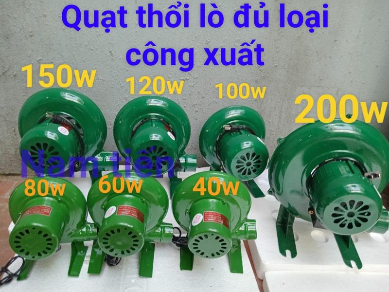 Quạt hỏa tốc quạt thổi bếp nướng than mini lò nướng gà vịt công suất 40w 60w 80w 100w 120w 150w 200w