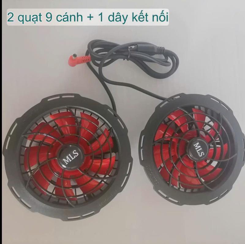 Bộ pin áo điều hòa 24V PIN DUNG LƯỢNG 100.000 MAH và phụ kiện chính hãng - Thương hiệu uy tín 6