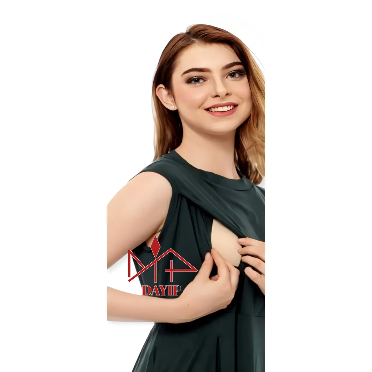 Manset Baju Menyusui Tanpa Lengan Kaos Menyusui Lekbong Buntung Bahan Spandek Rayon