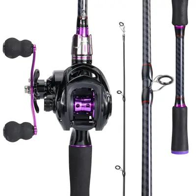 Clearance Baitcasting Combo Sougayilang Baitcast Combo IM7