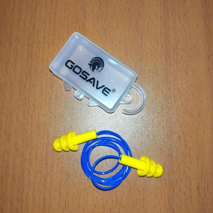Penutup Telinga Silikon Ear Plug Earplug Ultrafit GOSAVE penyumbat bising 2