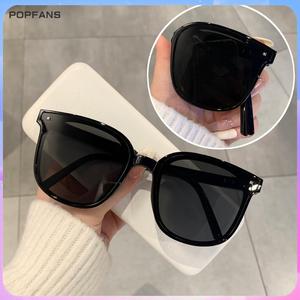 Folding Sunglasses Radiation Protection Sun Glasses Fashion Summer Shades for Bicycle Woman and Man Square Eyeglasses hybrid binoculars oval 3m pen salamin hand supermans conzorr frosted reggae tube