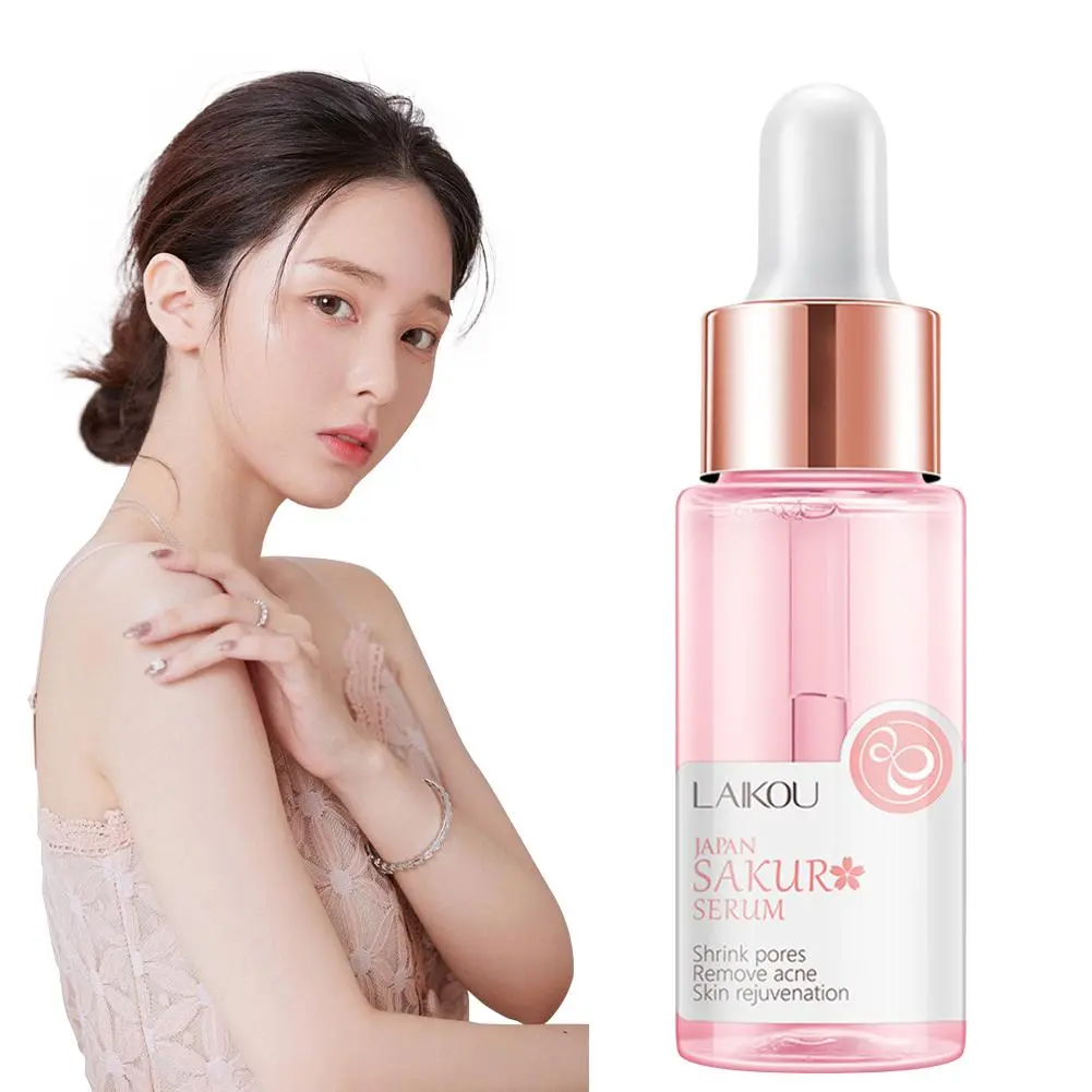 LAIKOU Skin Rejuvenating Face Serum Tighten Pores Brightening Blemishes Fade Essence X5K4