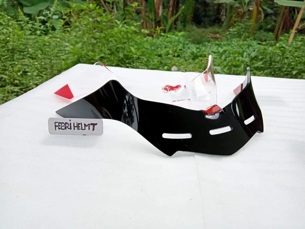 SPOILER HELM KYT R10 KYT R10  Spoiler KYT R-10