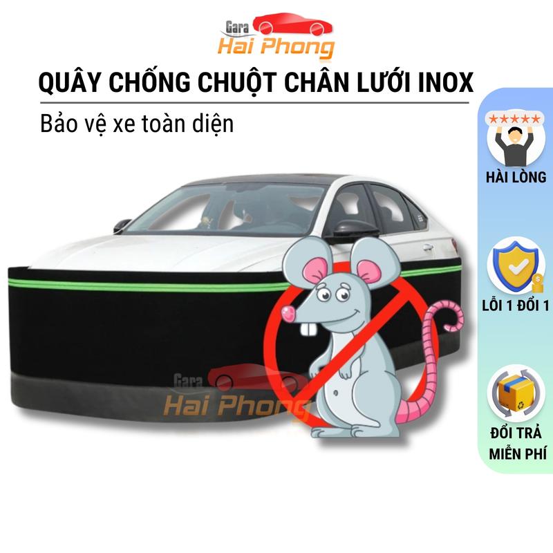 Quây Chống Chuột - Rào Chắn Chuột Ô Tô 4-5-7 Chỗ Và Bán Tải Loại Cao Cấp, Có Lưới Inox Chống Cắn