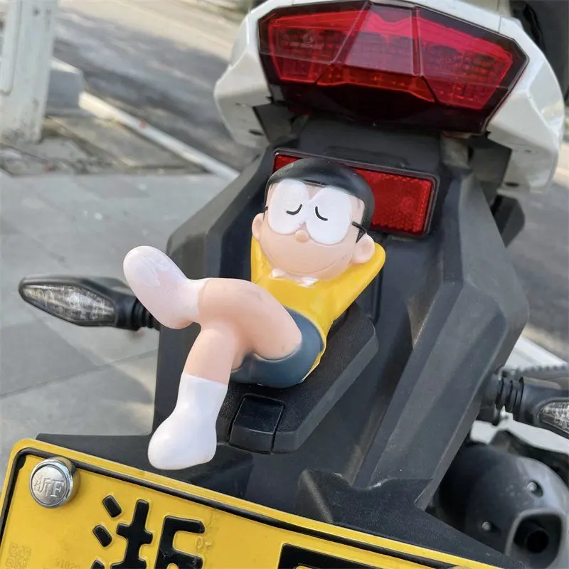Đồ Trang Trí Xe Máy Ô Tô Chạy Điện, Phụ Kiện Nhỏ Búp Bê Ngủ Daxiong, Vẫy Doraemon, Thích Hợp Cho Xe Hơi, Đồ Trang Trí Xe Máy