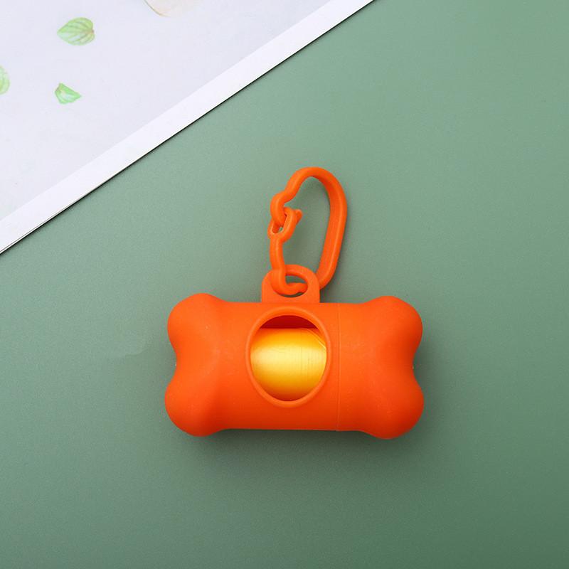 New Pet Waste Bag Dispenser for Dog Waste Bag Holder Plastic Garbage Bag Dispenser Carrier Case Dog Pet 1 Roll Waste Poop Bags 7