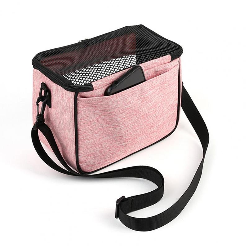 Product Introduction of Hamster Carrier Bag with Removable Liner Pet Travel Bag Transparent Window Hedgehogs Chinchillas Ferrets Small Pet Carrier Bag 23