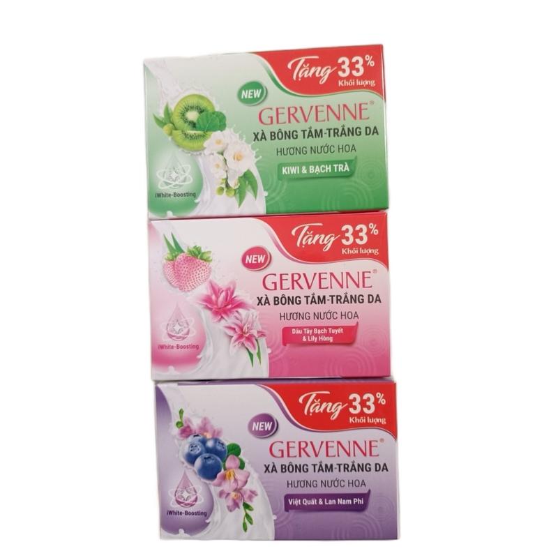 ￼Cục xà bông tắm trắng da Gervenne 120g