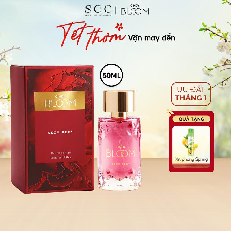 Nước Hoa Cindy Bloom Sexy Rexy 50ml - Gợi Cảm Nóng Bỏng Phù Hợp Đi Chơi Hẹn Hò Quà tặng bạn gái Quatangbangai
