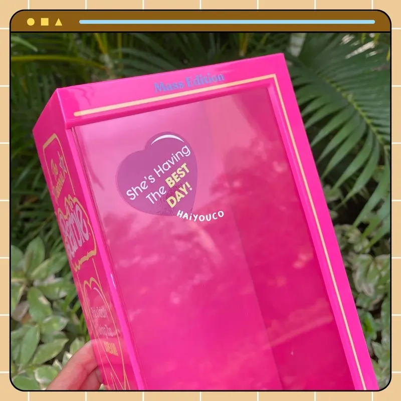 Tumbler Barbie The Movie CGV Cinema / Barbie Collectible Popcorn Box / Merchandise Barbie The Movie 3