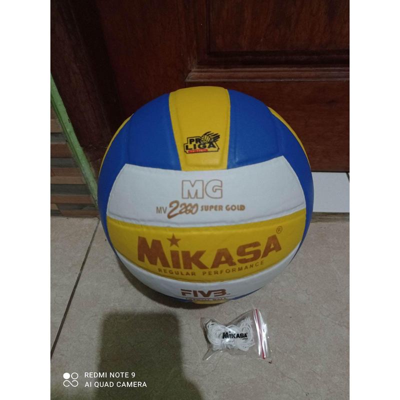 BOLA VOLLI VOLLY SUPER GOLD PREE PENTIL JARING 2