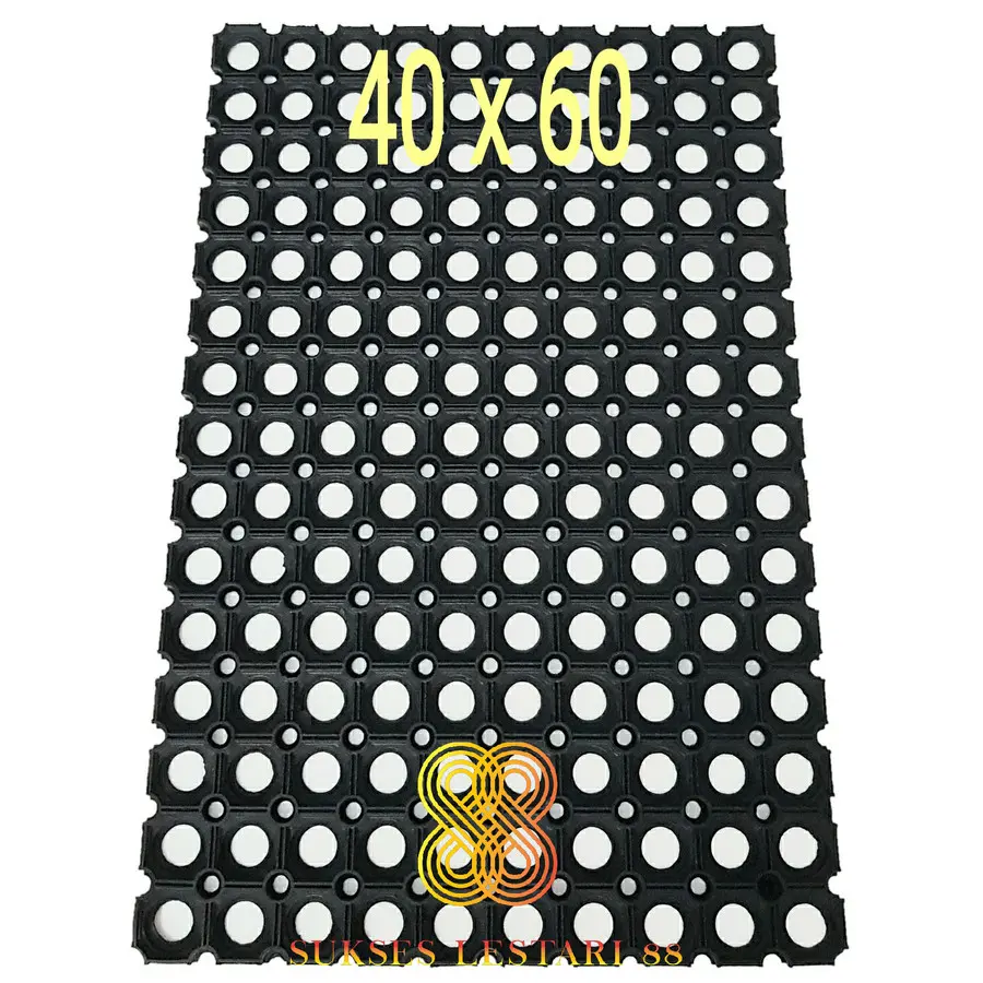 Keset Karpet Karet Anti Slip 40 x 60 cm