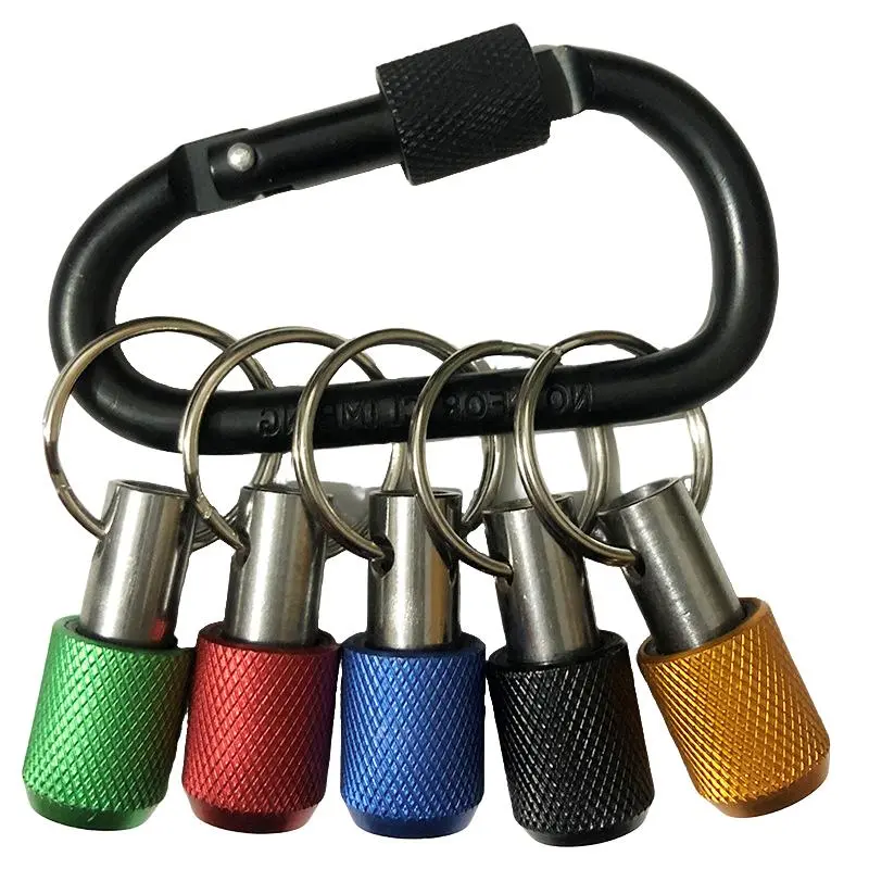 1/4" Shank Impact Drill Bit Holder Keychain, Portable Light-Weight Drill Screw Adapter Handle Extension Bar, Professional Specialty Hand Tools, Hardware, Heavy Duty