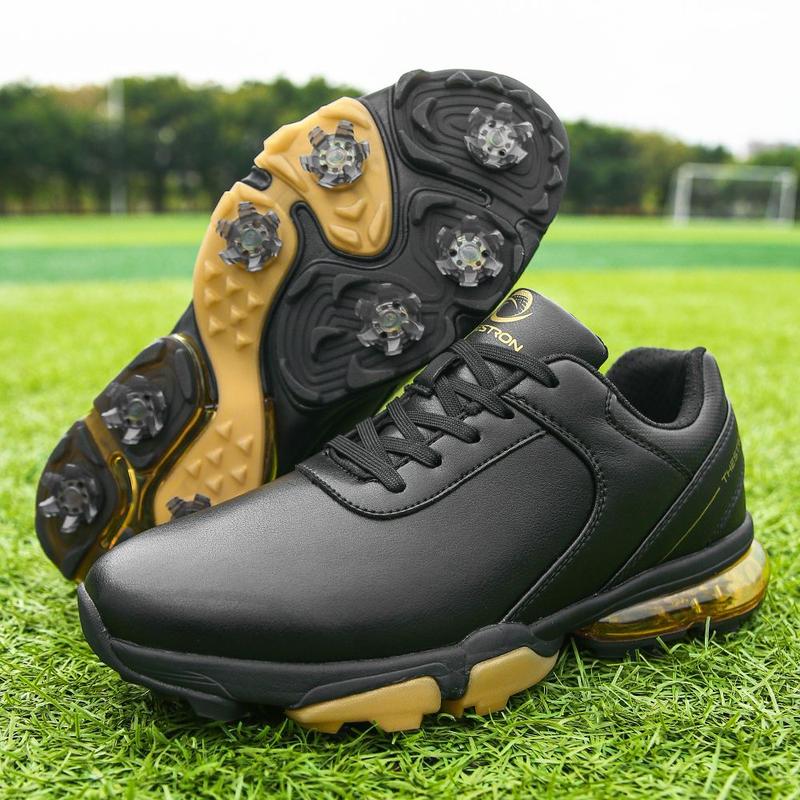 Product Introduction of New Breathable Men's Golf Shoes Professional 8 Studs Large Size Waterproof Non-slip Lightweight Casual Sports Shoes XZ25044 15