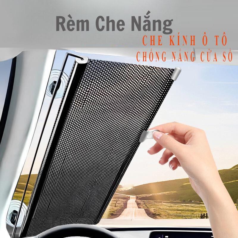 Rèm Dán Che Chắn Nắng Cuộn Gọn Dán Tường Cửa Sổ Phòng Ngủ Cửa Kính Ô Tô Cách Nhiệt Chống Tia Uv 3