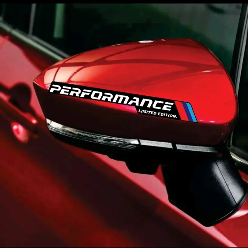 Bộ Combo 5 tem performance dán cánh cửa xe và gương chiếu hậu ô tô... decal ô tô ngoài trời, kháng nước, không ố vàng Nhãn Dán 4