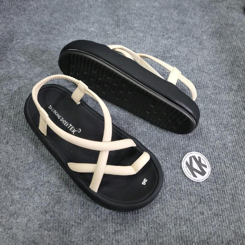 Dép Sandan dây xỏ ngón, siêu xinh, cao 2,5cm, chân quai có khâu chỉ,đế và quai siêu êm,da mờ xịn,dép hottrend. Nữ DéP GiàY Shoes Women