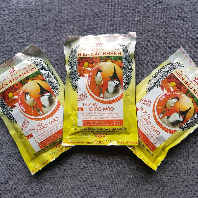 Combo 3 gói Cám chim Chào Mào Sao Hiển Bảo Khánh