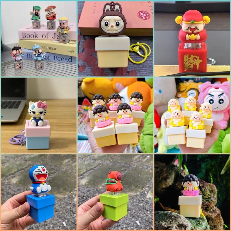 (Xả Kho) Móc Khoá Tịnh Tâm, FREESHIP Từ 2 Móc Khoá, Ai Chửi Mắng Thì Ta Giả Điếc, Tích Đức, Thiên Lý Ơi, Móc Chìa Khoá Móc Khóa Nữ Women Trang Trí Voi