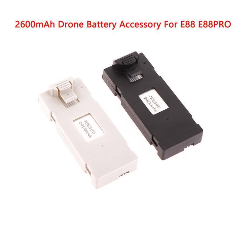  Pin Flycam E99 E88 ,P9,S2S,S1S dung lượng cao loại  hàng chính hãng Drones Battery,Pin máy ảnh drone chuyên dụng dung lượng cao có thể tháo rời dòng điện lớn tuổi thọ cao E88 E99 3.7V - 1800mAh. Kích thước: 7,2 cm x 2,8 cm x 1,2 cm 