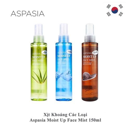 Xịt Khoáng Aspasia Moist Up Face Mist Hàn Quốc