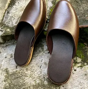 Sandal Slop Kulit Asli