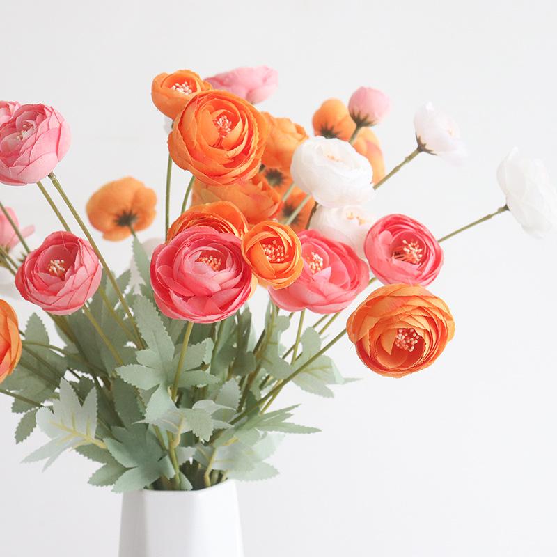 Hoa giả mao lương decor trang trí bình thủy tinh, lọ hoa để bàn Decor Phòng Trang Trí Nhà