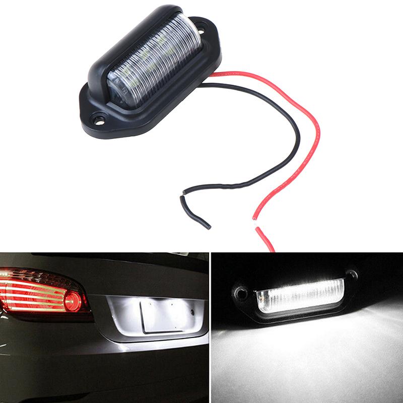 Product Introduction of Lampu Plat Lesen, Kalis Air Berkualiti Tinggi, 6 LED, 12V, Sesuai untuk Kereta, Bot, Lori, Treler, Lampu Langkah, 1 Keping 9
