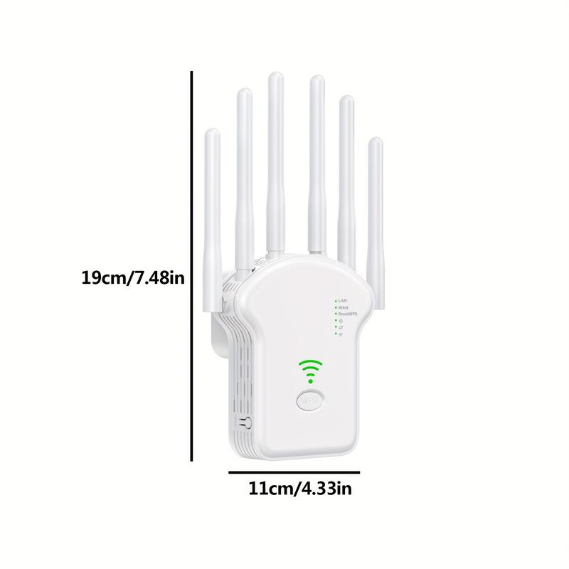 Product Introduction of 2024 WiFi Extender WiFi Booster 6X Stronger 300Mbps WiFi signal strong penetration 6 antennas with 360 ° full coverage Supporting Ethernet ports 11