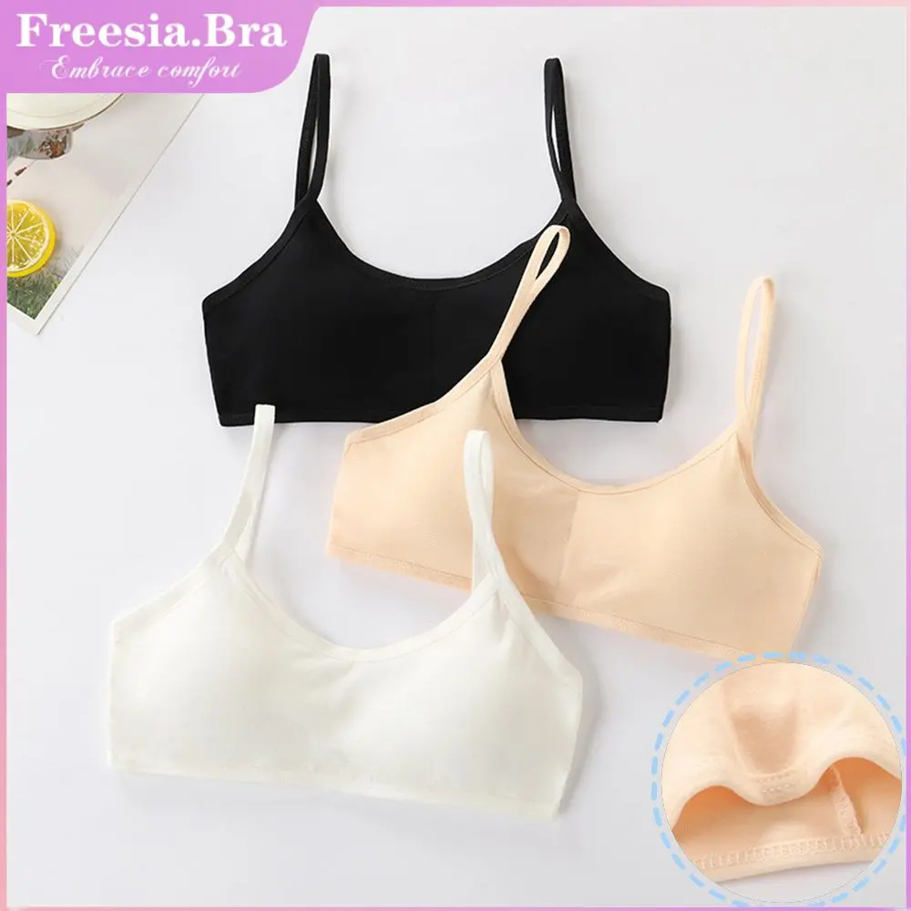 12-16 Years Old Girl Underwear Development Period Student Small Vest No Steel Ring Comfortable Junior High School Student Intimate Underwear