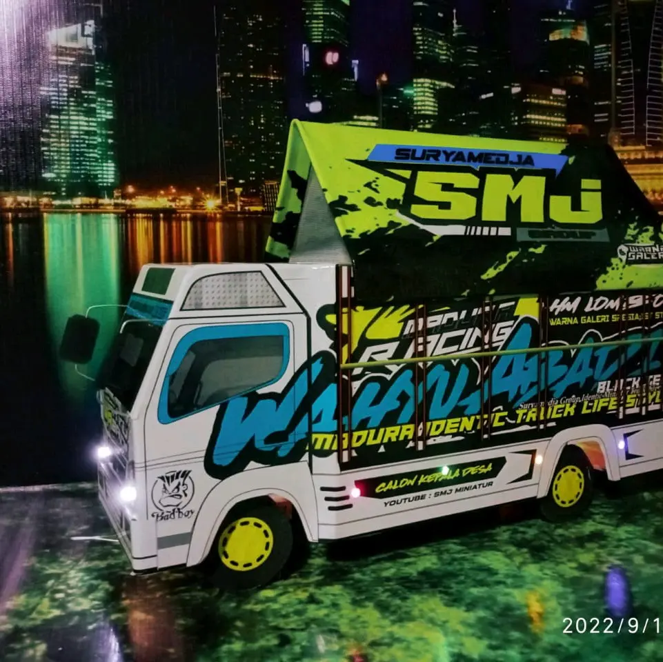 miniatur truk murah viral mainan anak