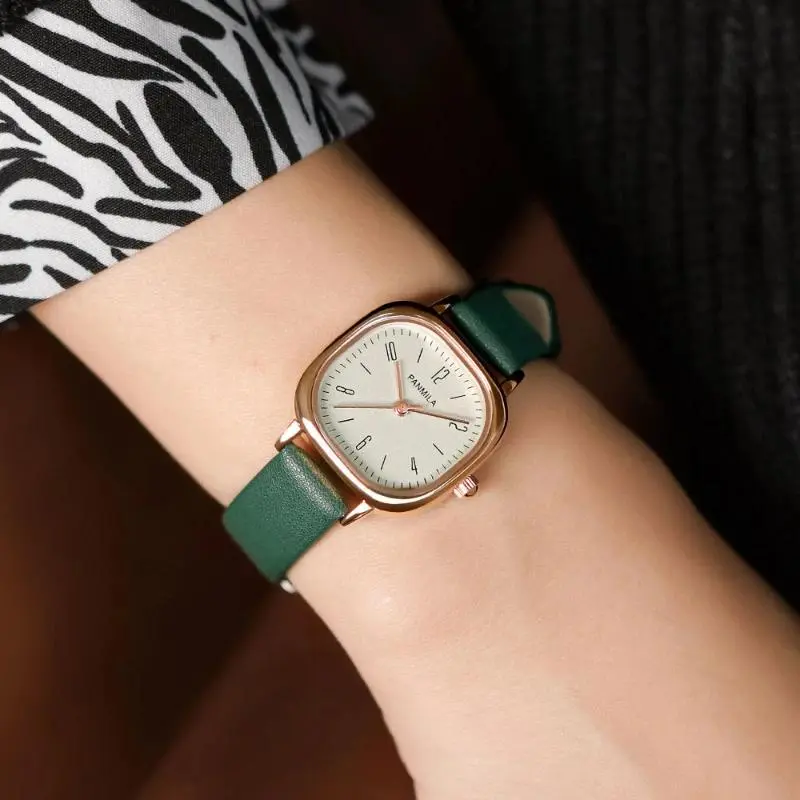 Small Square Watch Simple Fashion Square Women's Quartz Watch ...
