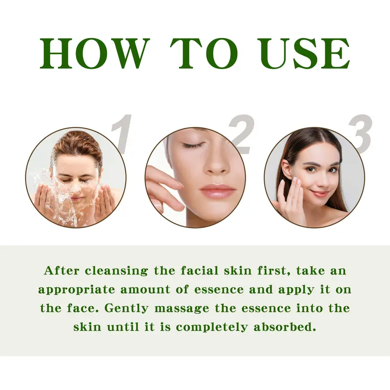 Ouhoe Vitamin C Essence Reduces Fine Lines And Spots, Hydrates, Firming, Brightening And Anti-Wrinkle Facial Essence 5