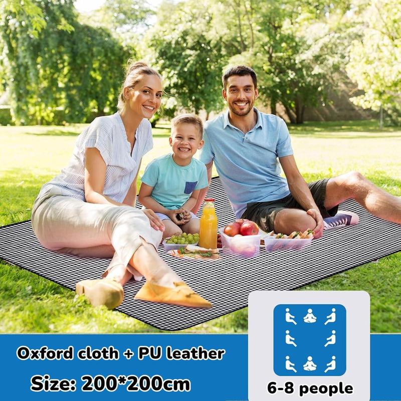 Product Introduction of 【SG Local Seller】Extra Large Picnic Outdoor Blanket, Waterproof Foldable Blankets for Beach,Camping Grass Lawn Park Accessories Cute Couple Gifts Ideas Wedding Registry for 6 to 8 Adults 20