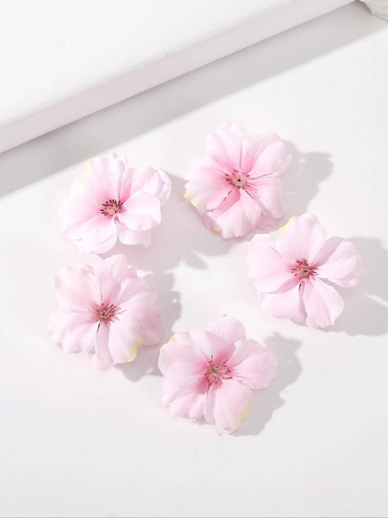 Product Introduction of Cute Flower Decor Hair Clip, Boho Style Hair Accessories for Women & Girls, Minimalist Headwear Suitable for Any Hairstyle 3