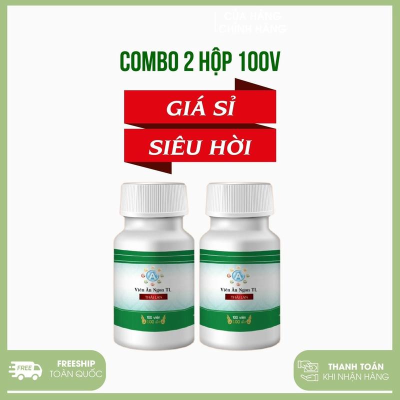 VIÊN  UỐNG ĂN NGON  TL  BỔ SUNG SỨC KHOẺ [Combo 2 hộp]