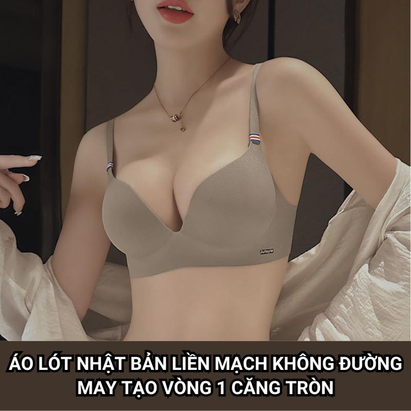 Áo Ngực Nữ Cao Cấp Không Gọng Đúc Su Nâng Ngực Mềm Mại Mã BRA02 0