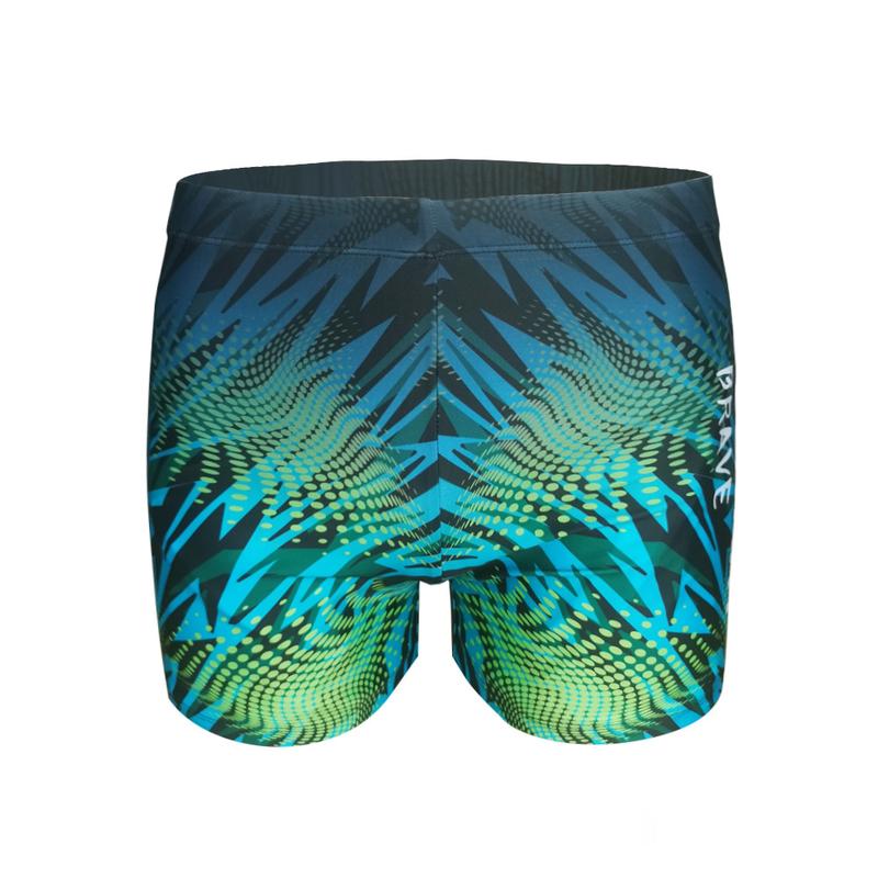 Product Introduction of Adult Men's Swimming Trunks Fashionable Printed Boxers plus-Sized plus Size Quick-Drying Swimming Equipment Hot Spring Swimming Trunks 21