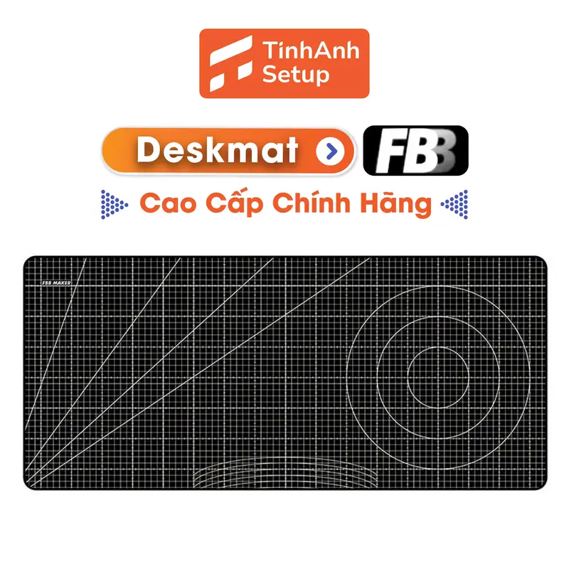 DeskMat FBB  tấm lót chuột chống trầy xước, ố bẩn, bản lớn 900x400, Mouse pad miếng lót chuột bàn di chuột cao cấp dày 4mm 0