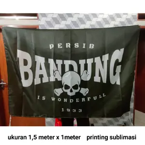 BENDERA KU - BENDERA PERSIB BANDUNG WONDERFULL FLAG BESAR TERMURAH