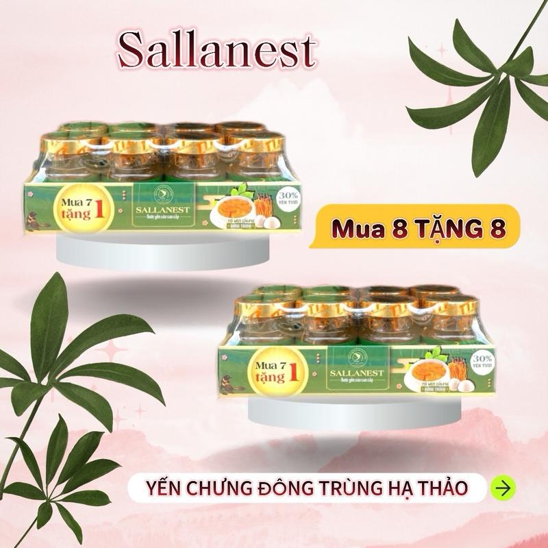Mua 8 tặng 8 YẾN SALLANEST 30%