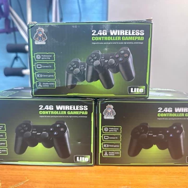 Máy chơi game stick 4k xanh 64g kết nối tivi qua cổng HDMI Chơi Điện Tử bảng điều