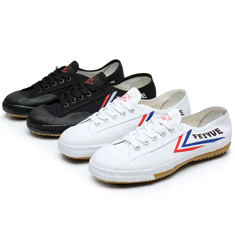 Dabowen Leap Track and Field Running Shoes Non-slip Wear-resistant Canvas Shoes Physical Exam Martial Arts Training Shoes White Sneakers Small White Shoes