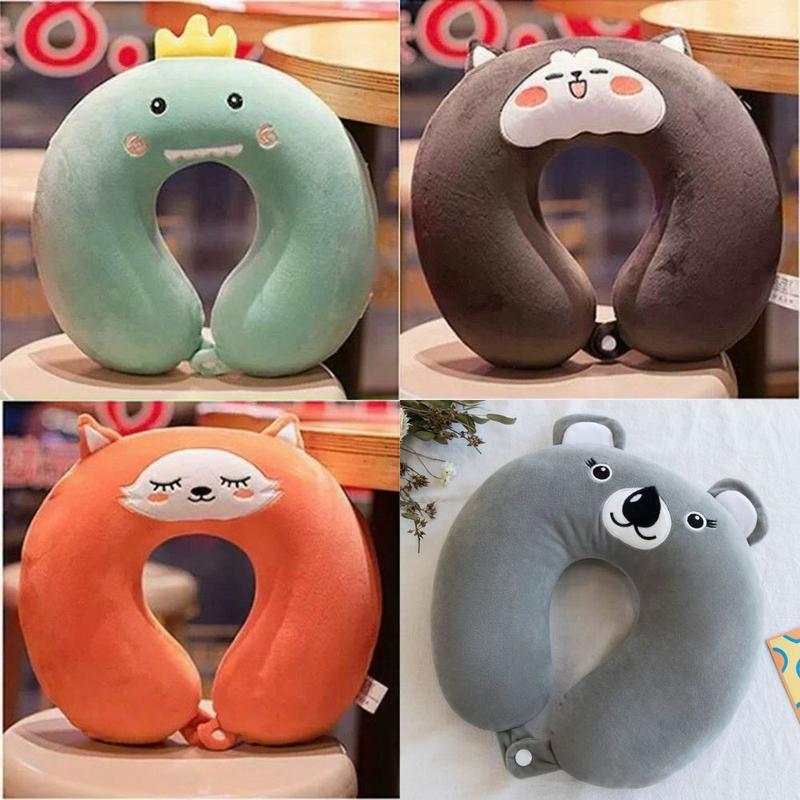Gối chữ U kê cổ chống đau mỏi vai gáy hỗ trợ cổ phù hợp văn phòng du lịch quà…