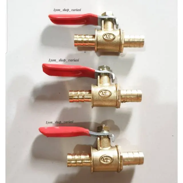 Kran Bensin Motor Universal Kuningan 1/4 Keran Bensin Semua Motor 1/4 1